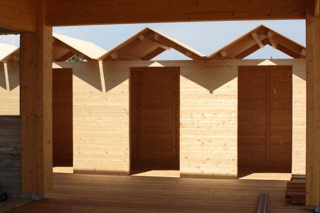 Cabine in Legno per Struttura Balneare