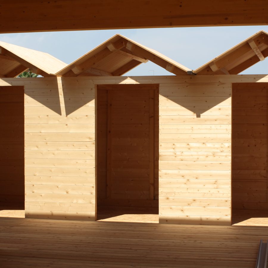 Cabine in Legno per Struttura Balneare